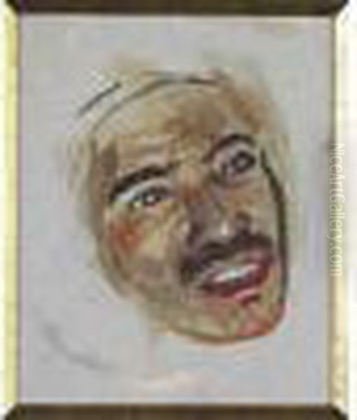 Gouache Et Crayon. - view 1