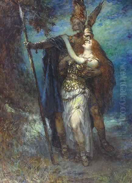 Wotan and Brutnnhilde - view 1