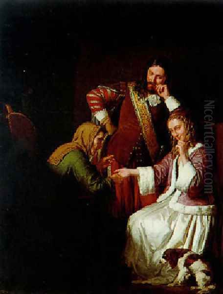 With a Fortune-Teller (Bei der Wahrsagerin) - view 1