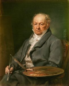 The Painter Francisco de Goya 1826 by Vincente Lapez Y Portana