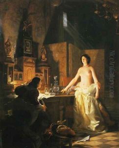 Mademoisells de Maupin by Jean-Jules-Antoine Lecomte du Nouy