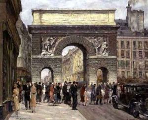 Porte St Martin by Jean Lefort