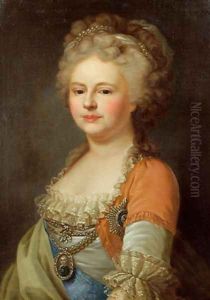 Zarin Maria Fjodorowna by Johann Baptist the Elder Lampi