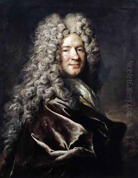 Portrait of a Man in a Purple Robe c. 1700 - view 1