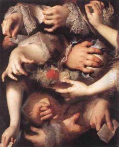 Study of Hands c. 1715 by Nicolas de Largillierre