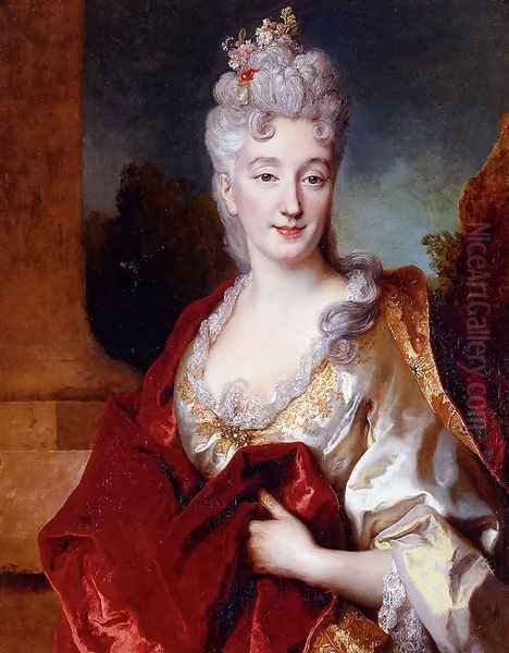 Portrait Of A Lady, Said To Be The Comtesse De Courcelles - view 1