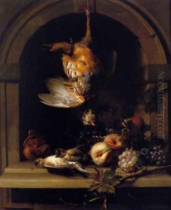 Partridge in a Niche by Nicolas de Largillierre