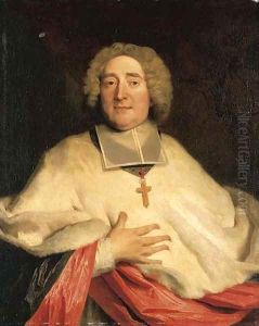 Portrait of a bishop, bust-length, in winter dress