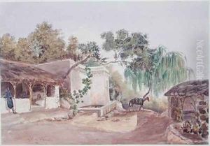 A Cafe in Algiers by Theodore Leblanc