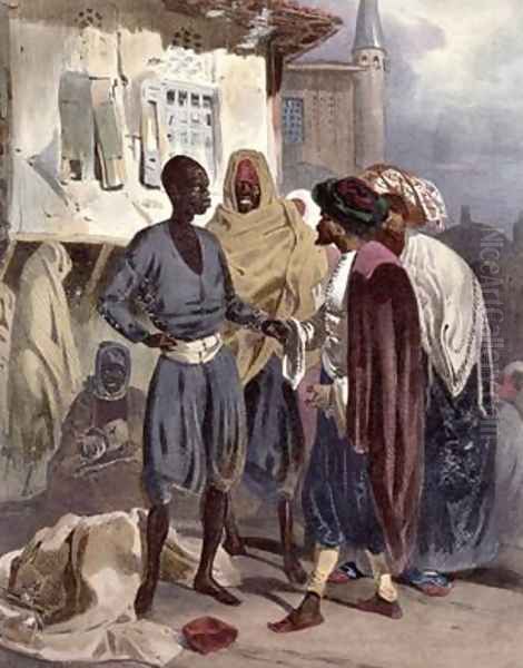 The Slave Market at Ak-Hissar - view 1