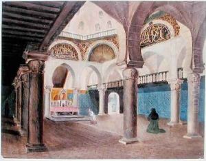 Interior of a Mosque Converted into a Bishops Palace Algiers Interior of a Mosque Converted into a Bishops Palace Algiers