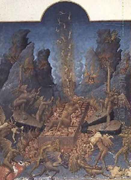 Hell from the Tres Riches Heures du Duc de Berry - view 1