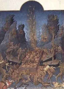 Hell from the Tres Riches Heures du Duc de Berry by Pol de Limbourg