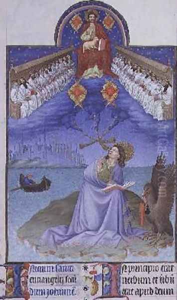 The Gospel according to St John St John at Patmos - view 1