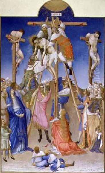 The Deposition from the Cross from Tres Riches Heures du Duc de Berry - view 1