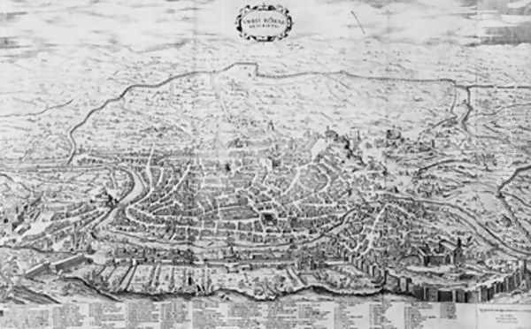 Map of Rome - view 1
