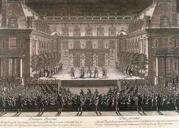 Performance of Alceste in 1674, 1676 - view 1
