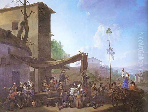 Village Festival 1650s, - view 1