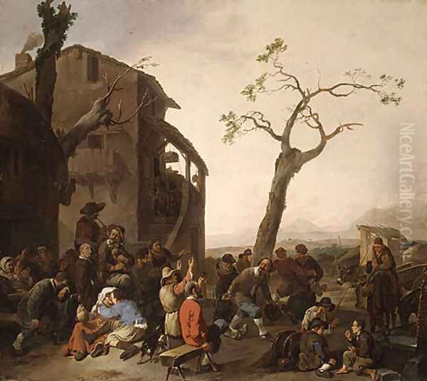 Peasants Dancing 1651 - view 1
