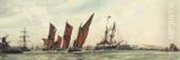 Above Woolwich - view 1