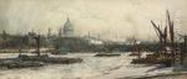 View Of St Paul's And Blackfriars Bridge - view 1