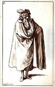 Male costume illustration by Sebastien I Le Clerc