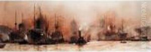 Tower Bridge by Charles Edward Dixon