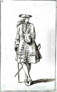 Male costume illustration 2 by Sebastien I Le Clerc