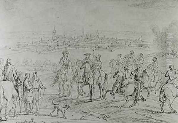 The Siege of Oudenaarde - view 1