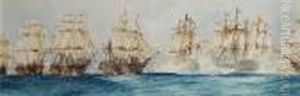 Trafalgar by Charles Edward Dixon