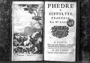 Titlepage of Phedre by Jean Racine 1639-99 by Sebastien I Le Clerc
