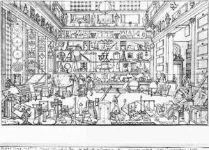 Cabinet of physics by Sebastien I Le Clerc