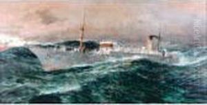 The ````c.s.faraday' In A Gale, 1929