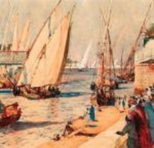 Feluccas On The Nile
