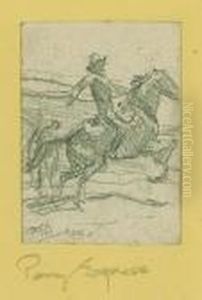 Scenes Of The Pony Express