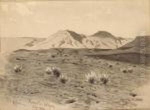 Desert Peaks, Yavapai County, Arizona by Maynard Dixon