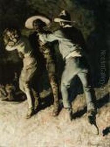 Western Story Illustration by Maynard Dixon