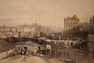 Edinburgh from the Mound by William Leighton Leitch