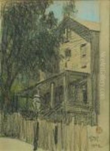Old San Francisco House by Maynard Dixon