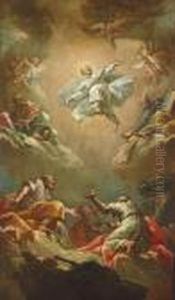 The Transfiguration - A Modello by Gaspare Diziani