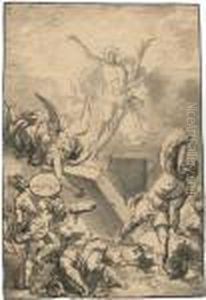 Die Auferstehung Christi by Gaspare Diziani