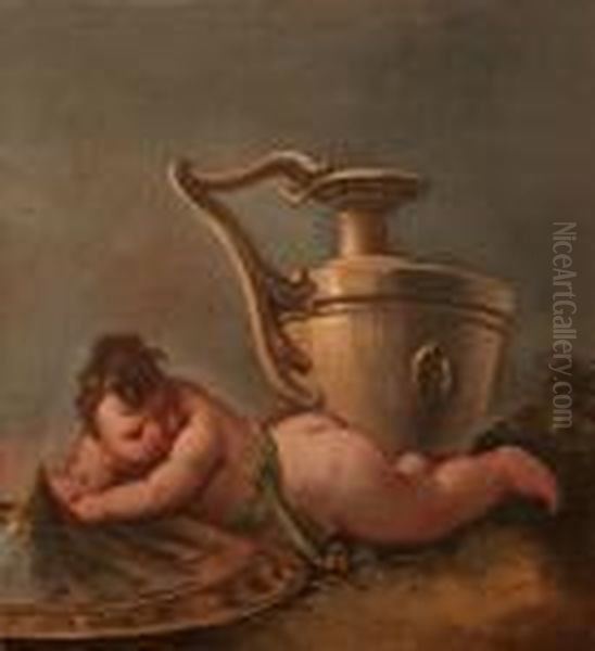 Putto Con Vaso - view 1