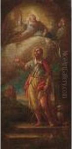 Dio Padre Benedicente Appare A San Rocco