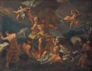 Trionfo Di Nettuno by Gaspare Diziani