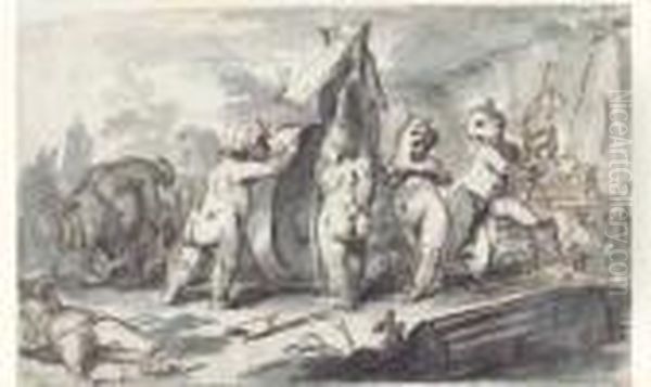 Bacchanale De Putti - view 1