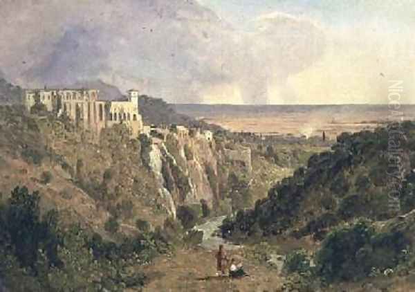 Tivoli with the campagna beyond - view 1