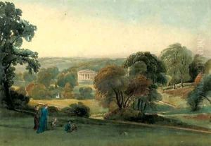 Alresford Grange, Hampshire by William Leighton Leitch