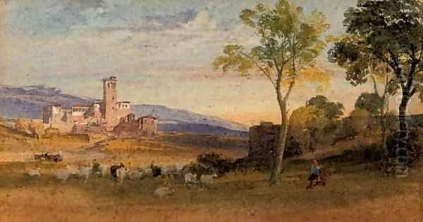 In the Roman Campagna - view 1