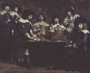 The Academy or The Amateurs Meeting by Mathieu Le Nain