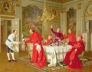 Louis XIVs Apartments at Versailles the Chefs Birthday by Andrea Landini